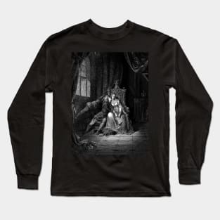 High Resolution Gustave Doré Illustration Paolo and Francesca Long Sleeve T-Shirt